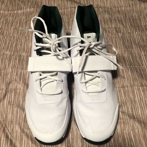 Nike Air Force White and Green size 15